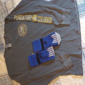 Purgatory LS shirt & Adidas socks